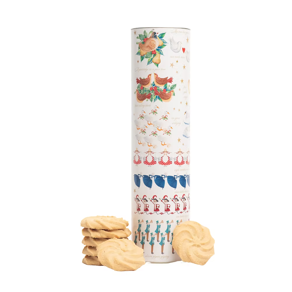 12 Days of Christmas Giant Tube of Biscuits