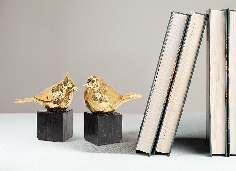Golden Bird Figurine