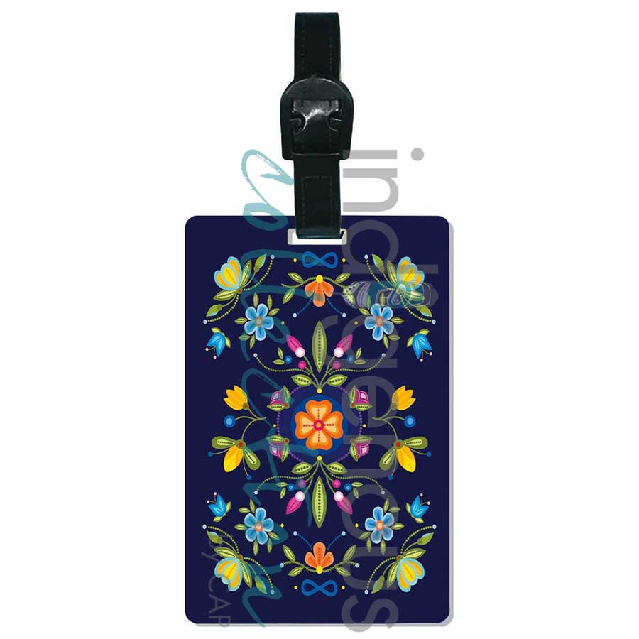 Amethyst Luggage Tag