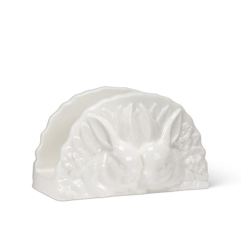 Rabbit Pair Napkin Holder