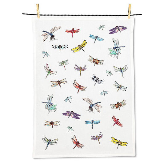 Allover Dragonfly Kitchen Towel