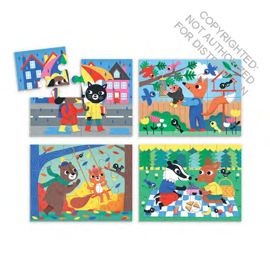 Kindness 4-in-a-Box Puzzle Set