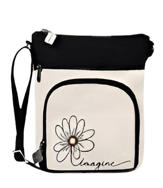Grab and Go Pouch with Flower Design