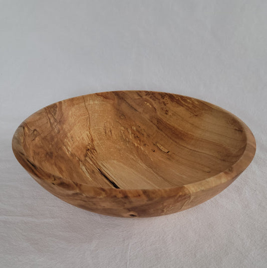Spalted Ambrosia Maple Bowl AM24