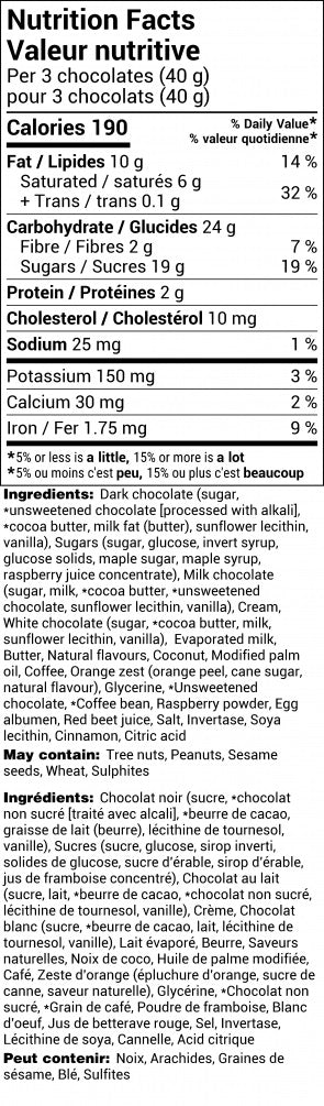 A Winter's Tale Medium Chocolate Tin