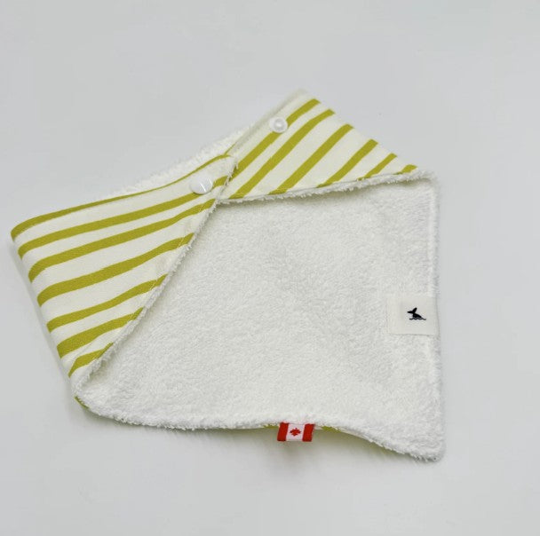 Baby Bib Lemon Strip