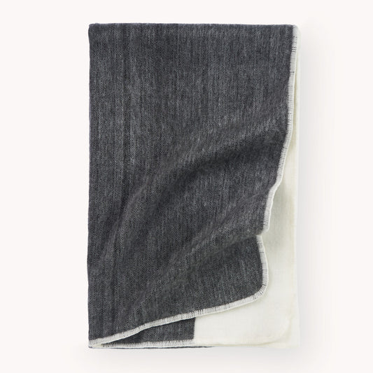 Blanket  Large Throw Raven Stripe