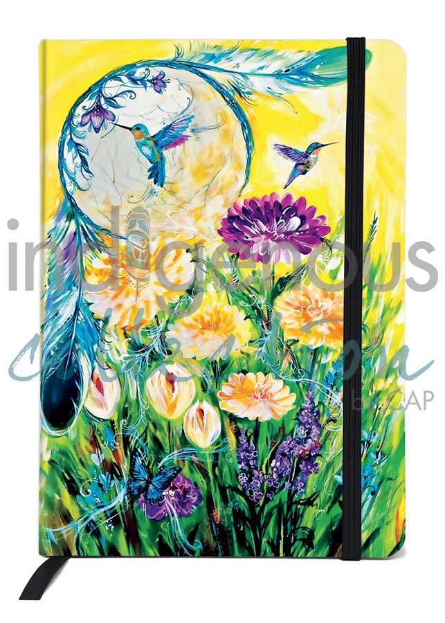 Flower Bloom Lined Journal