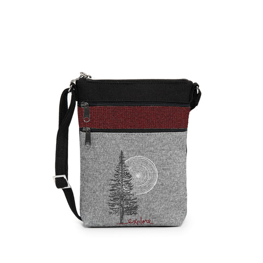 Grab and Go Pouch with Tree Motif