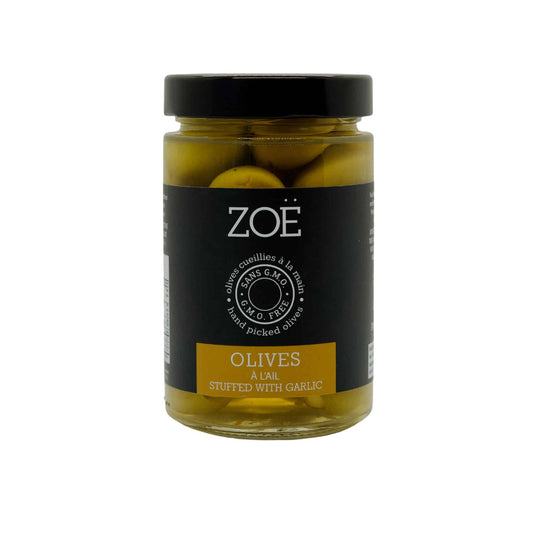 Green Olives Stuffed With Garlic