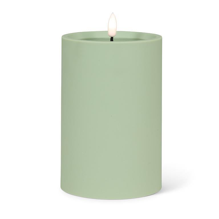 Indoor/Outdoor LED Candle Green