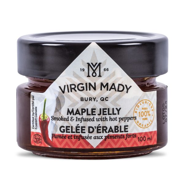 Organic Maple Jelly Smoked and Spicy
