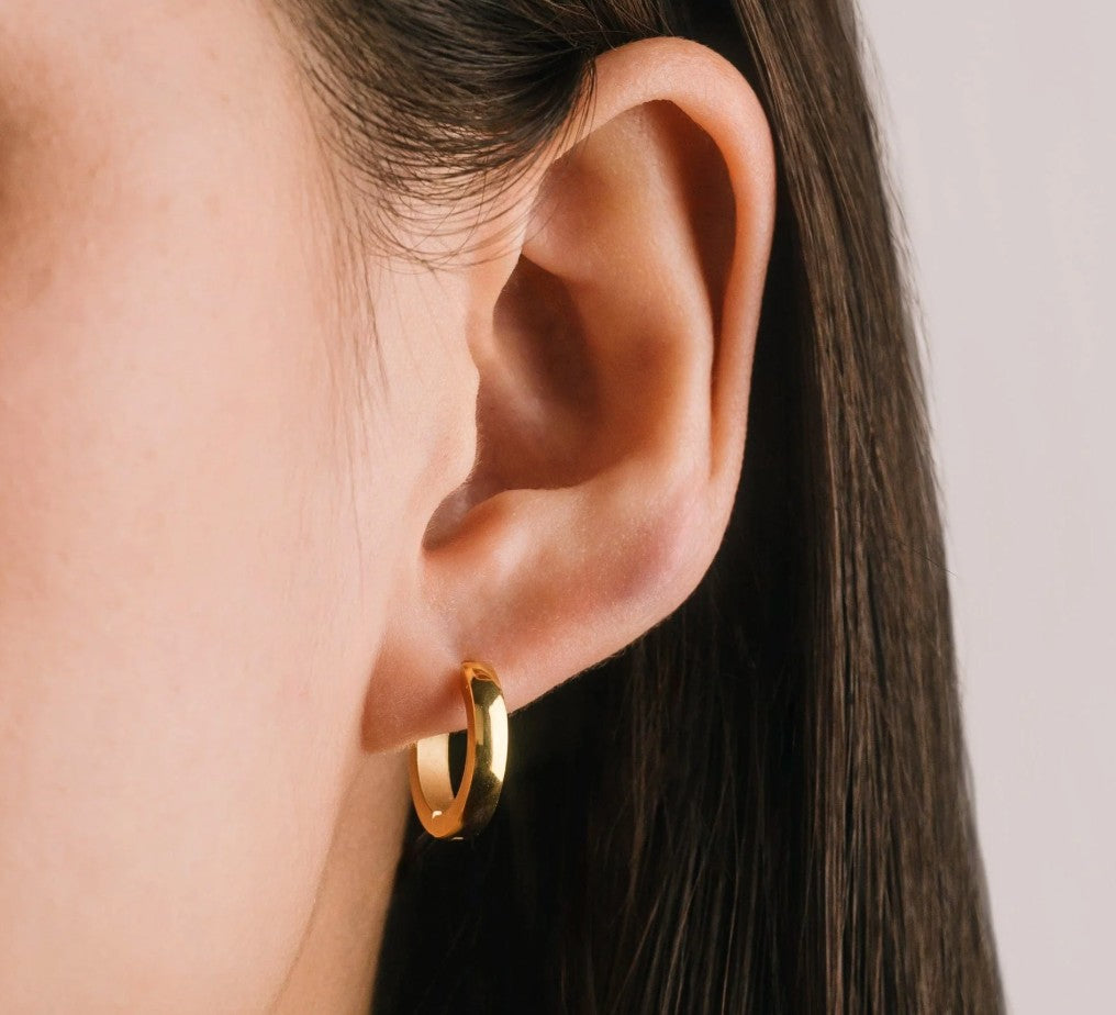 Gold Hoop earring