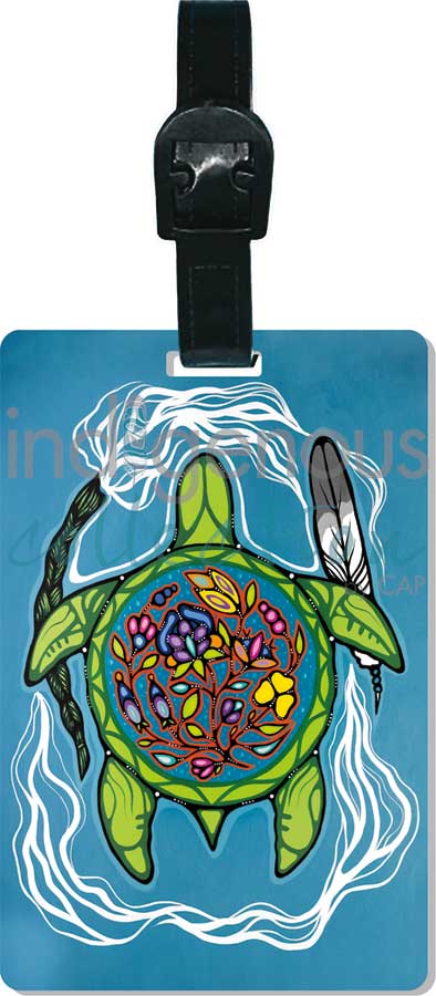 Prayers for Turtle Island Luggage Tag