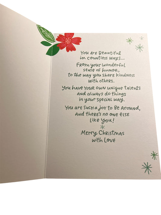 Daughter Greatest Gift Holiday Card