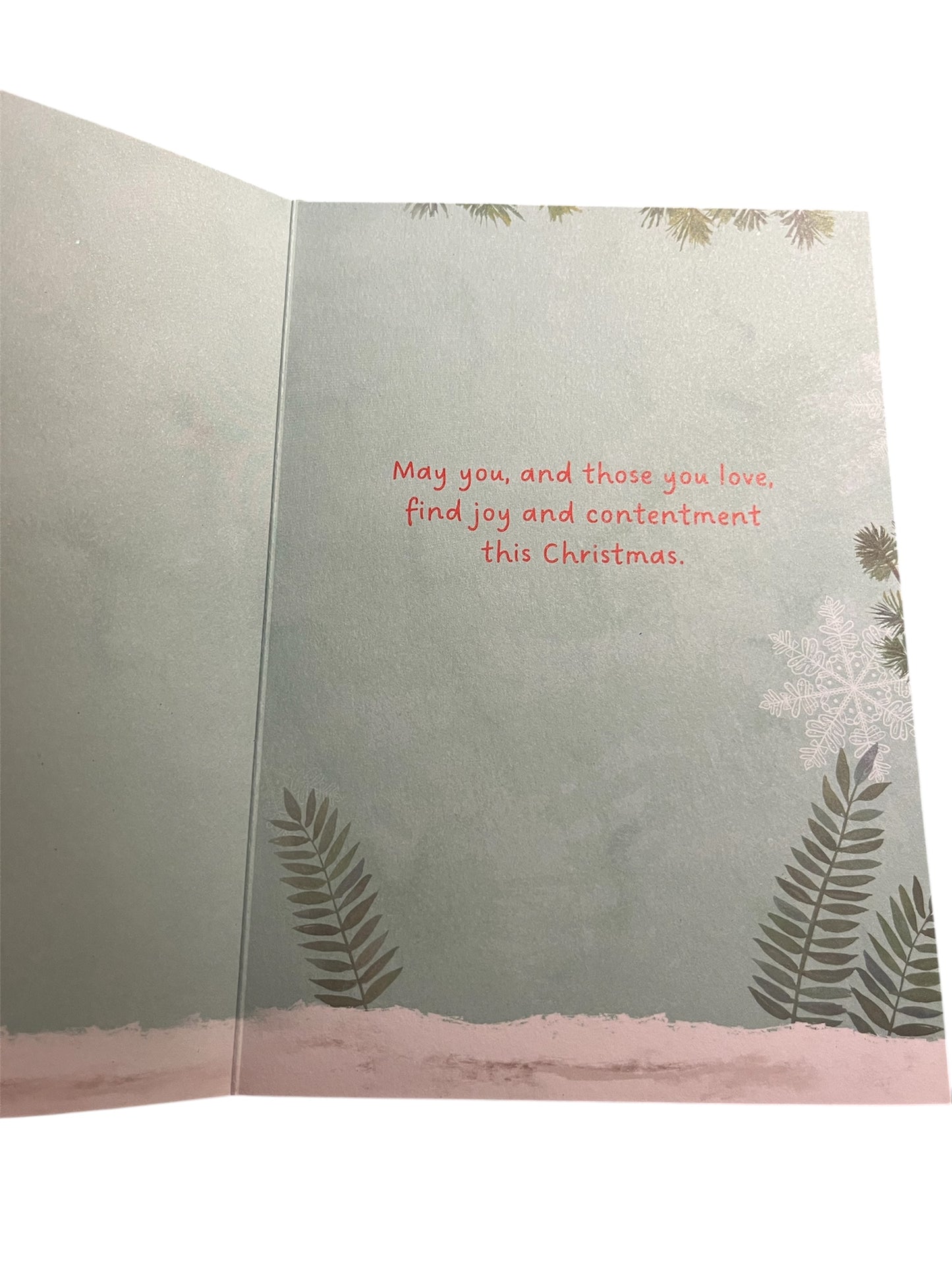 Forest Santa Holiday Card