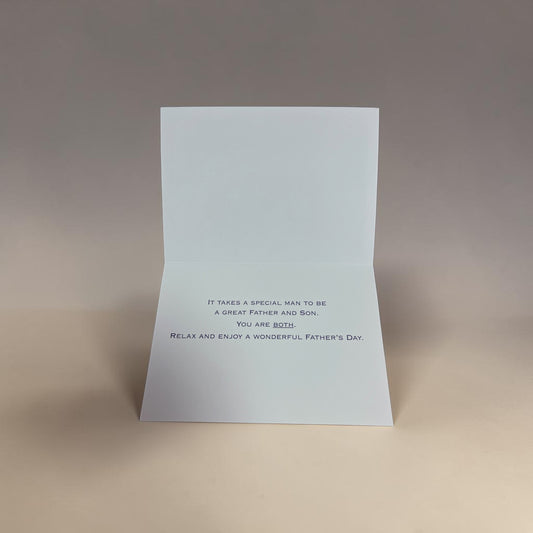 Homme Spécial - Carte Fête des Pères