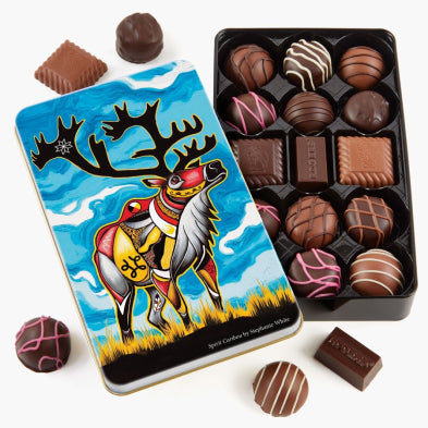 Spirit Caribou Medium Chocolate Tin