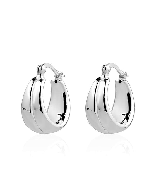 Sterling Silver Hoop Earrings