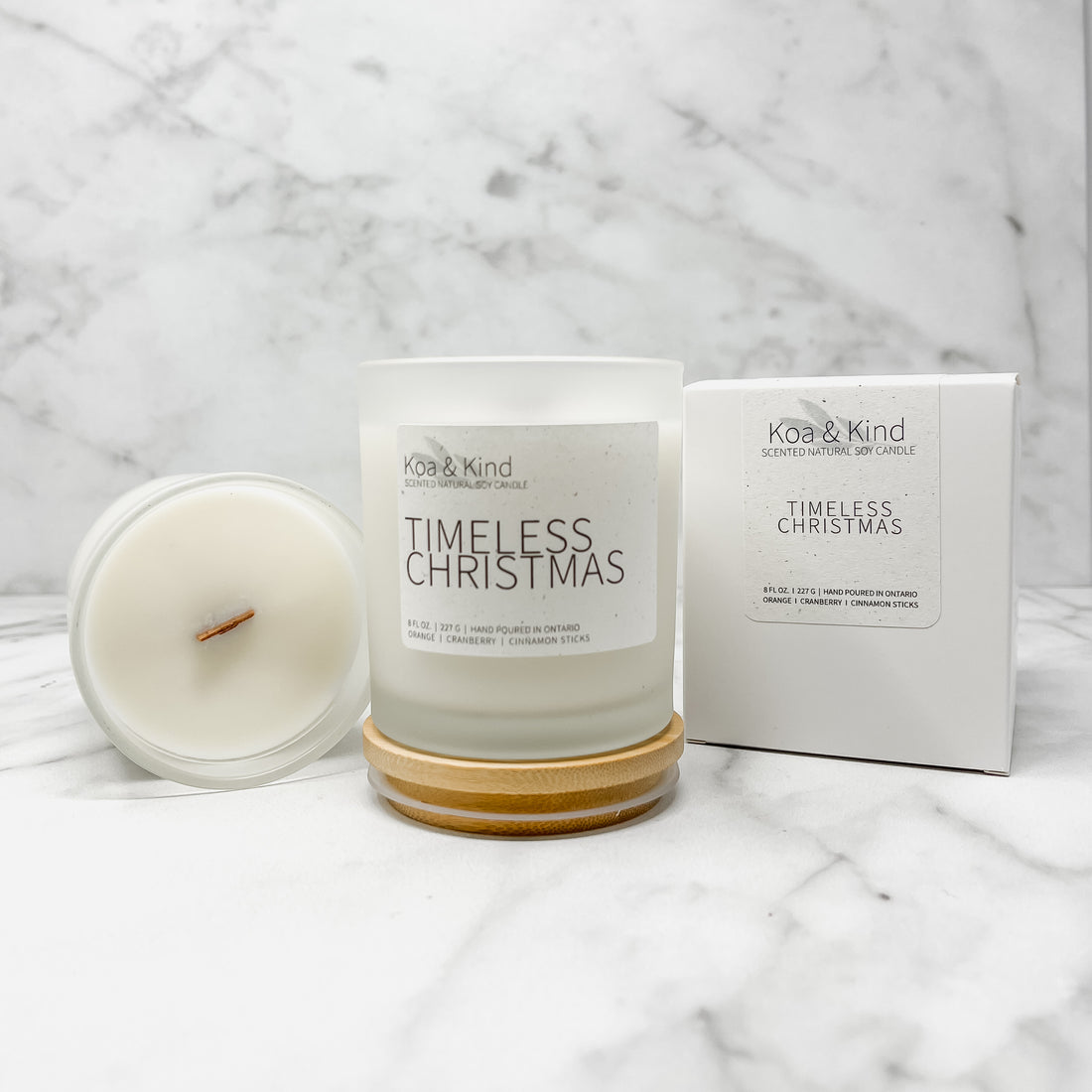 Timeless Christmas Soy Candle (8 oz)
