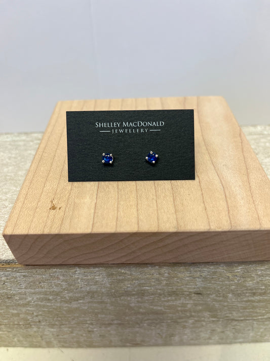 Gemstone Stud Earrings