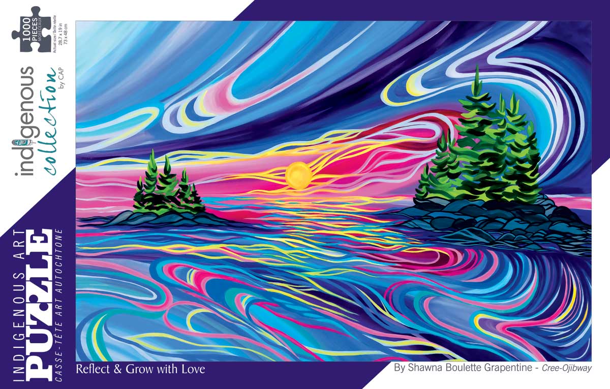 Reflect & Grow with Love Puzzle