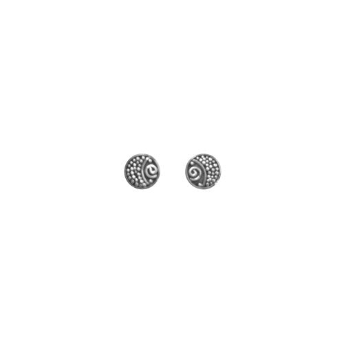 Circle Stud Earrings