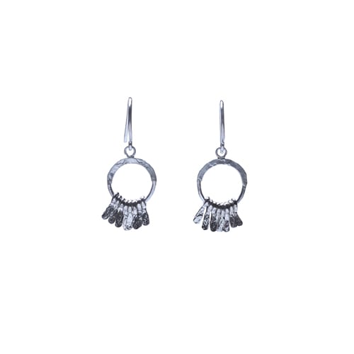 Hoop with Jari Jari Earrings