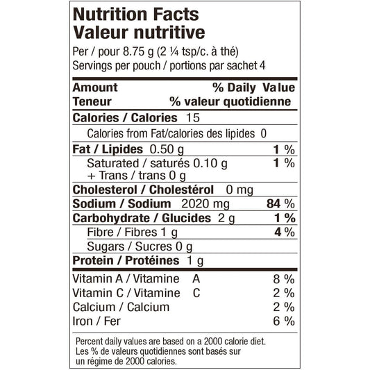 Mélange d'assaisonnement pour poulet en canette de bière