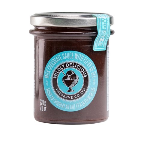 Milk Choc Sauce w Fleur De Sel