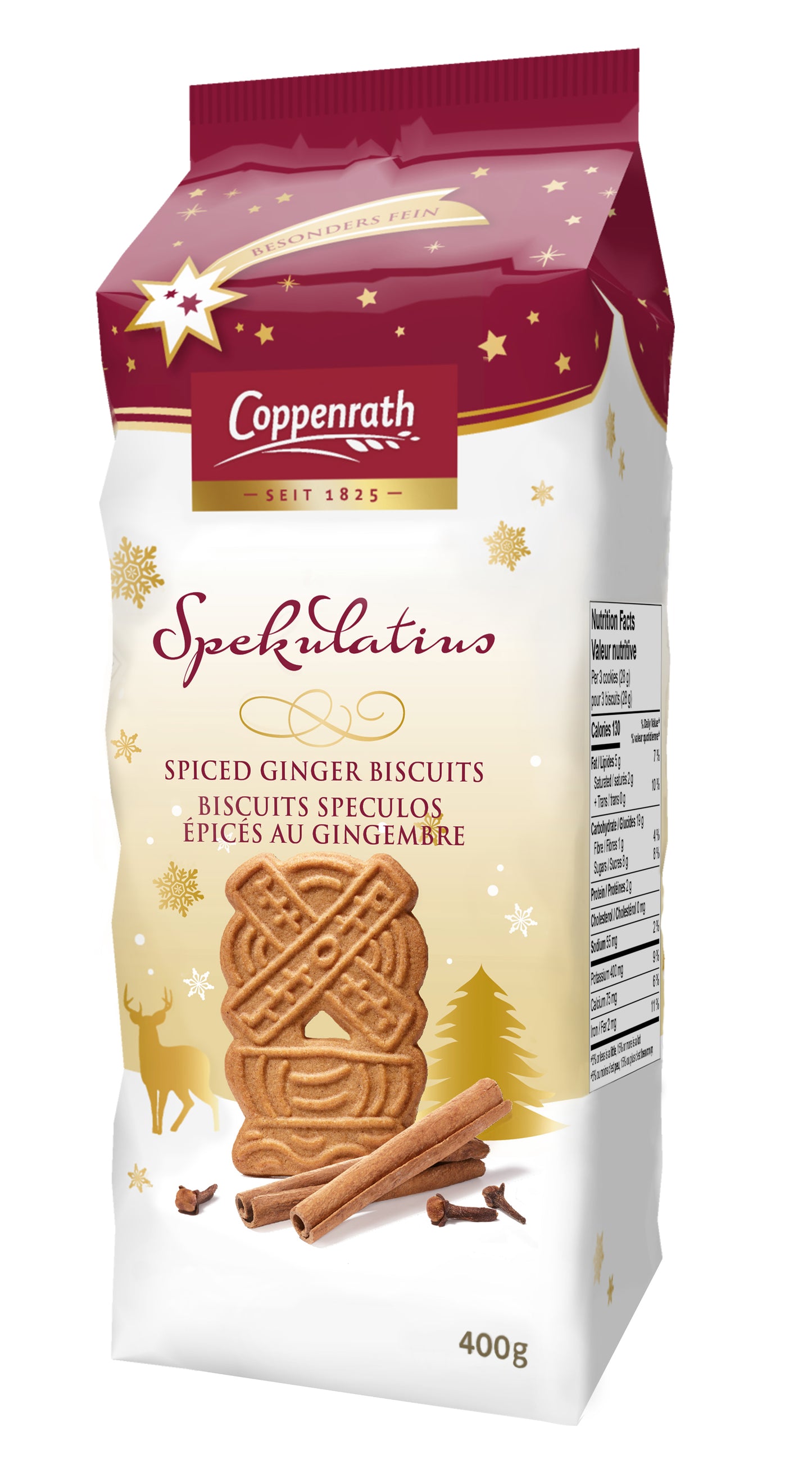 Spiced Ginger Biscuits 400g