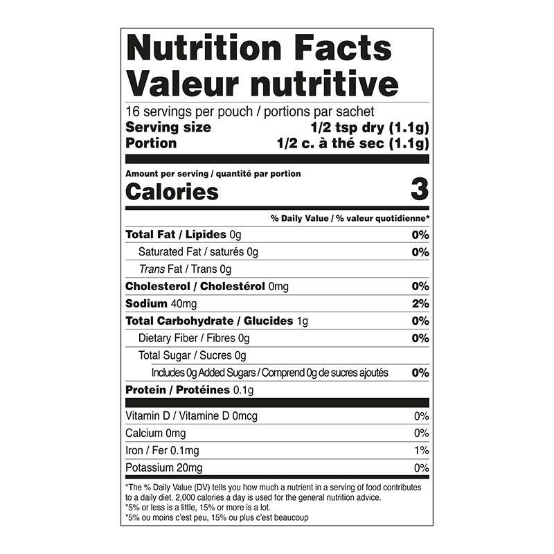 Mélange d'assaisonnements à la mangue et au curry