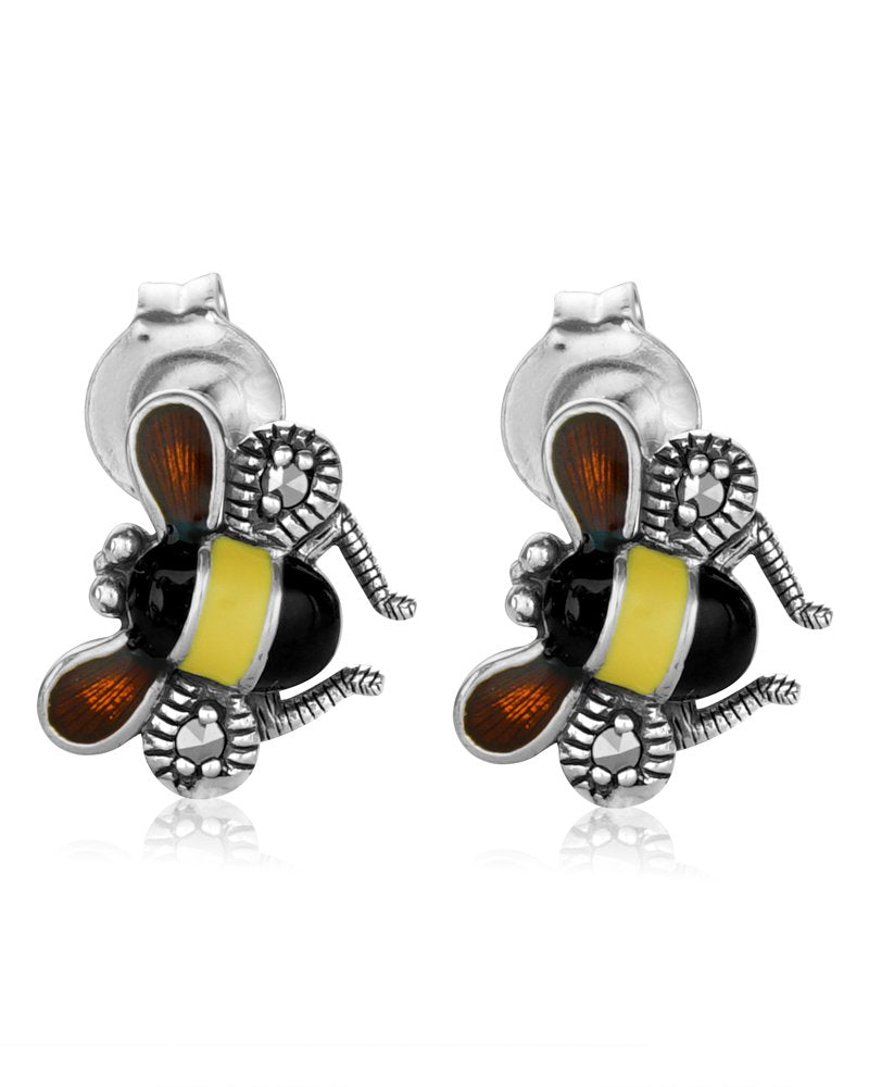 Vintage Bee Earrings