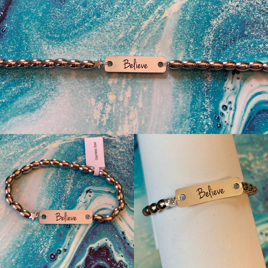 Bracelet d'affirmation