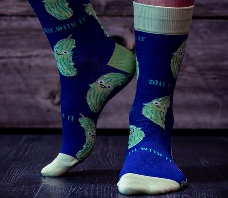In a Pickle Crew Socks