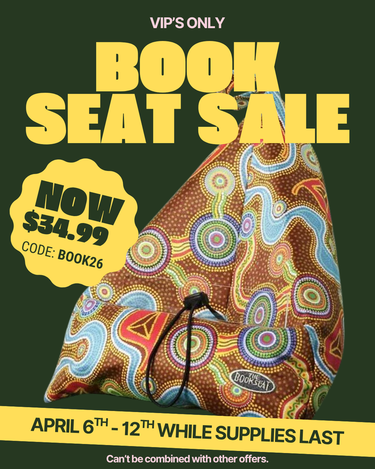 Book Seat Sale 30% off all Patterned Styles
