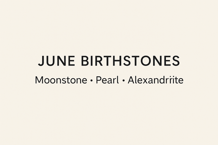 June Birthstone Jewellery