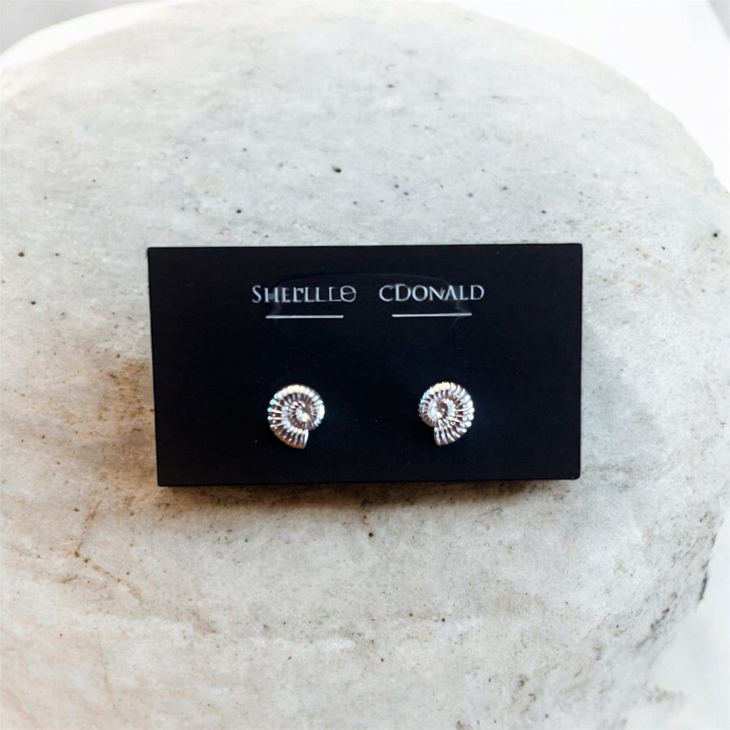 Swirl Shell Studs