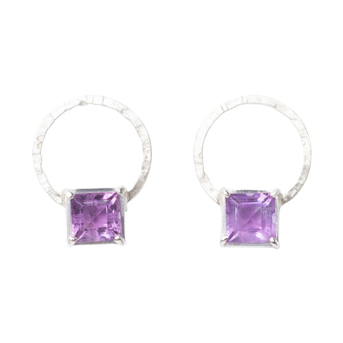 Amethyst Portofino Earring