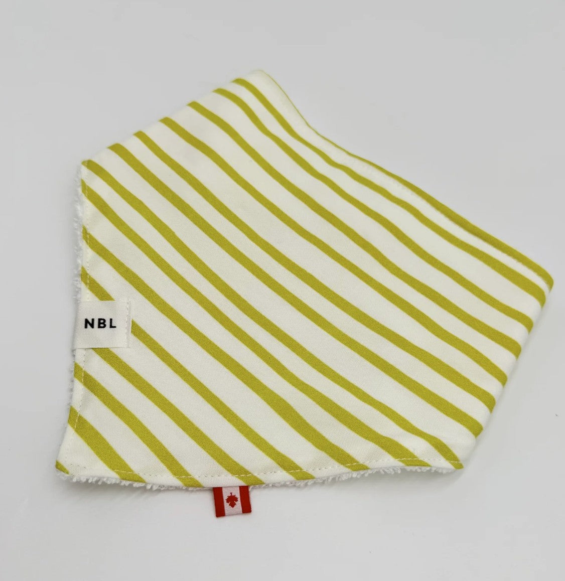 Baby Bib Lemon Strip
