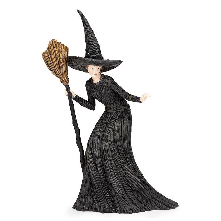 Beautiful Witch with Broom
