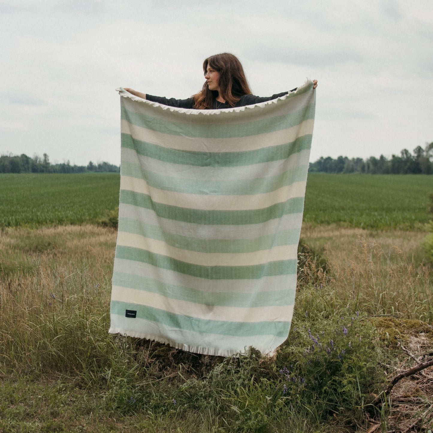 Blanket - Large Throw - Honeydew