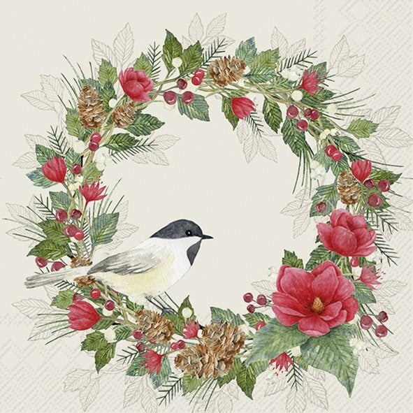 Serviettes de table d'hiver et de vacances