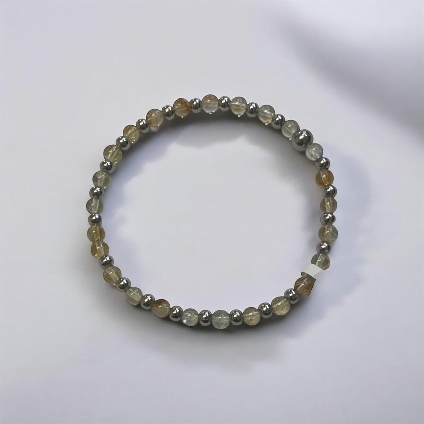 Beaded Bracelet 4mm  - Made in Canada