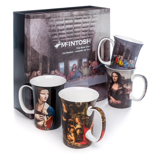 Da Vinci Set of 4 Mugs