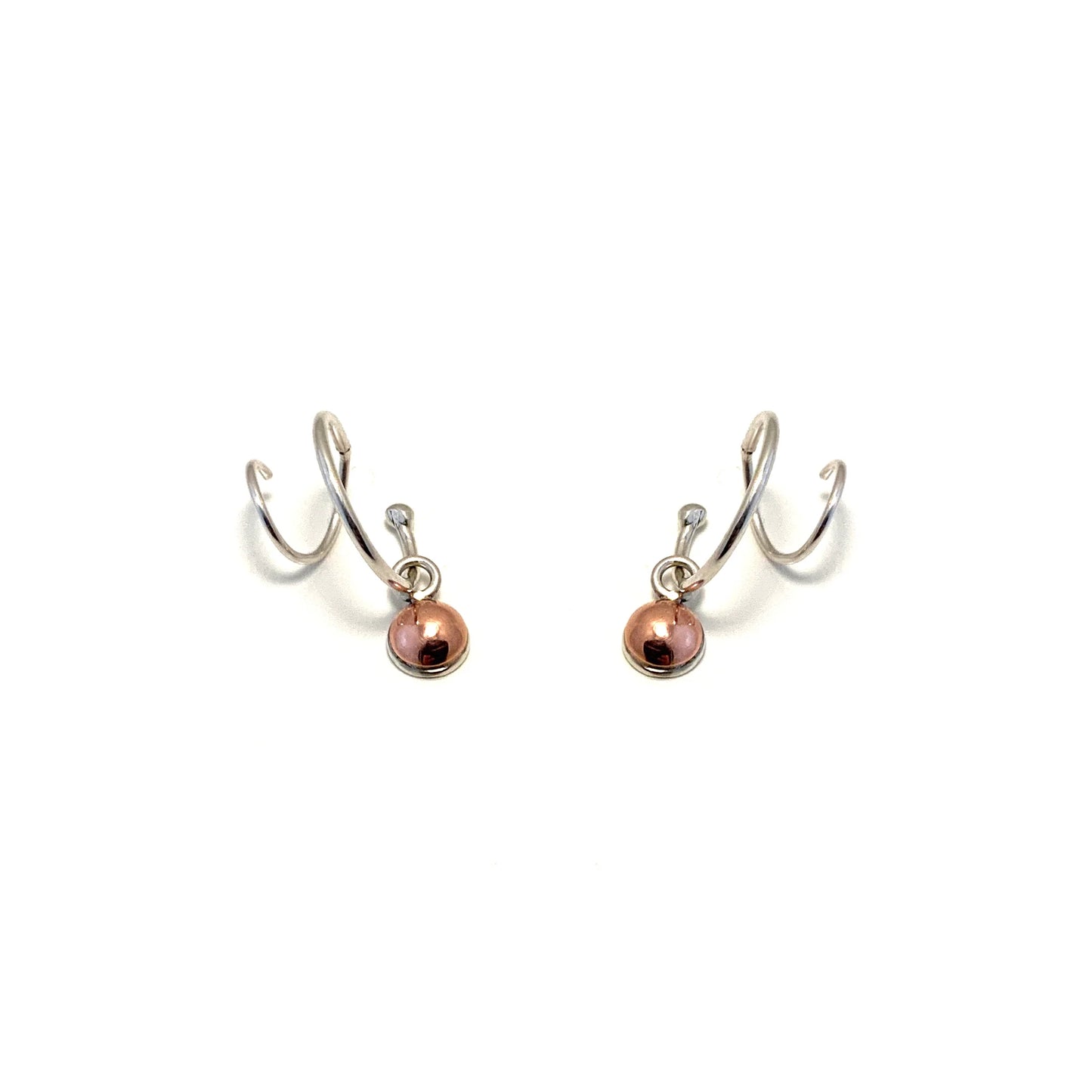 Spiral Double Earrings