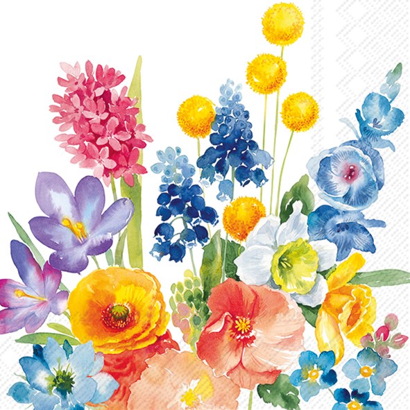 Serviettes de table printemps/été