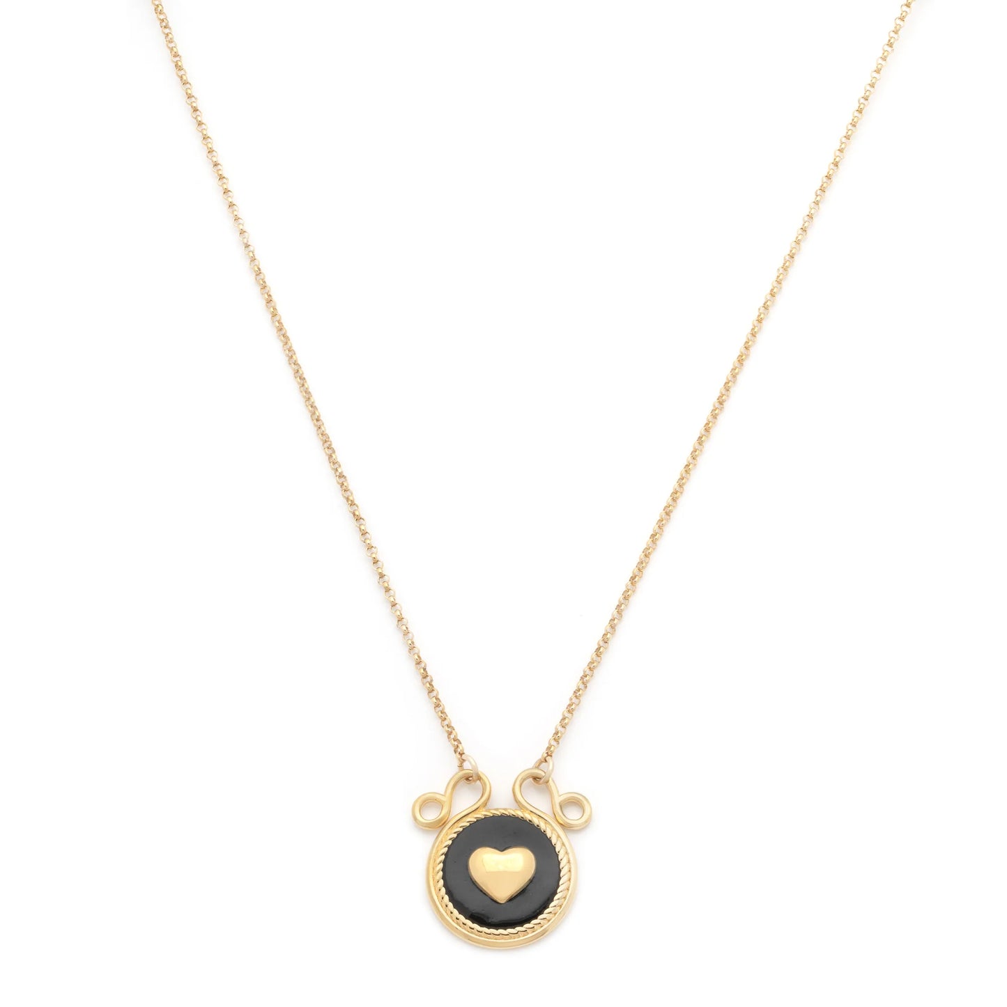 Eternal Necklace Black and Gold