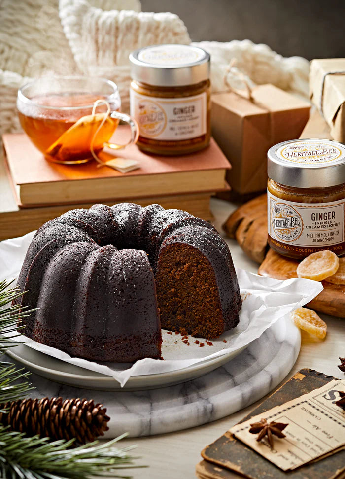 Ginger Creamed Honey