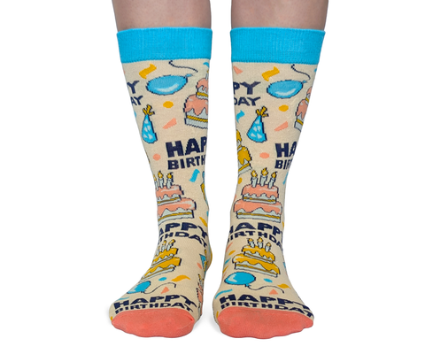 Happy Birthday Socks - For Her